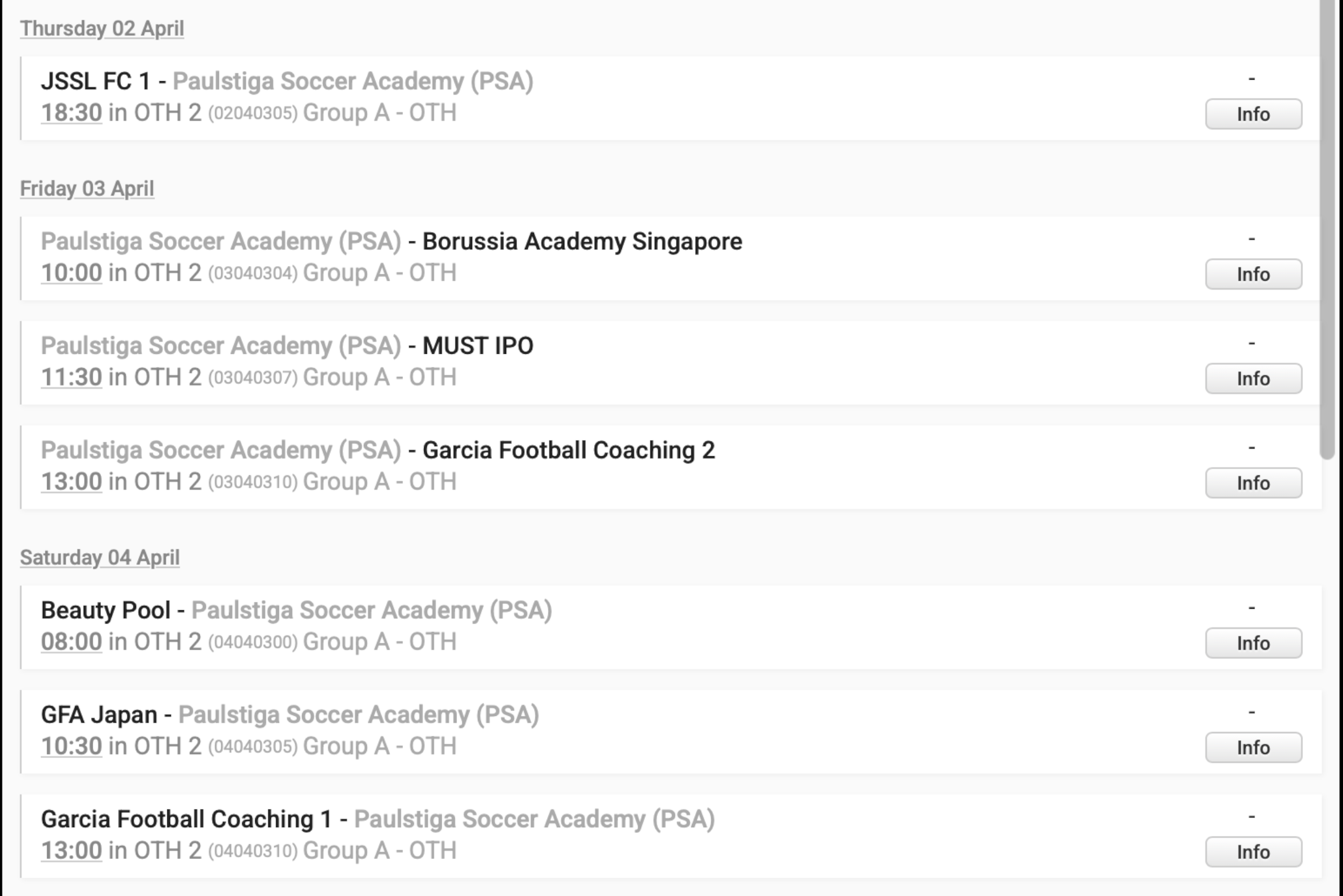 B11 Fixtures